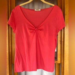 Talbots 2 Green and Pink T shirts lot size Medium Petite